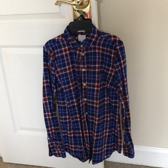 J.Crew plaid flannel button down shirt - Picture 4 of 4